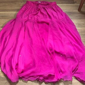 David Josef skirt pink size 10